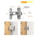 90-degree black carbon steel and stainless steel sliding door hasp lock for barns and warehouses.