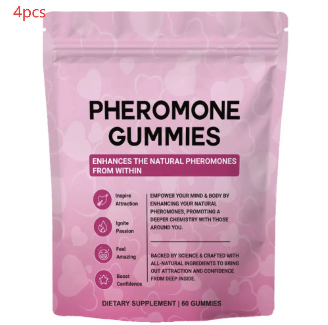 Pack of 60 edible pheromone gummies for household pest control