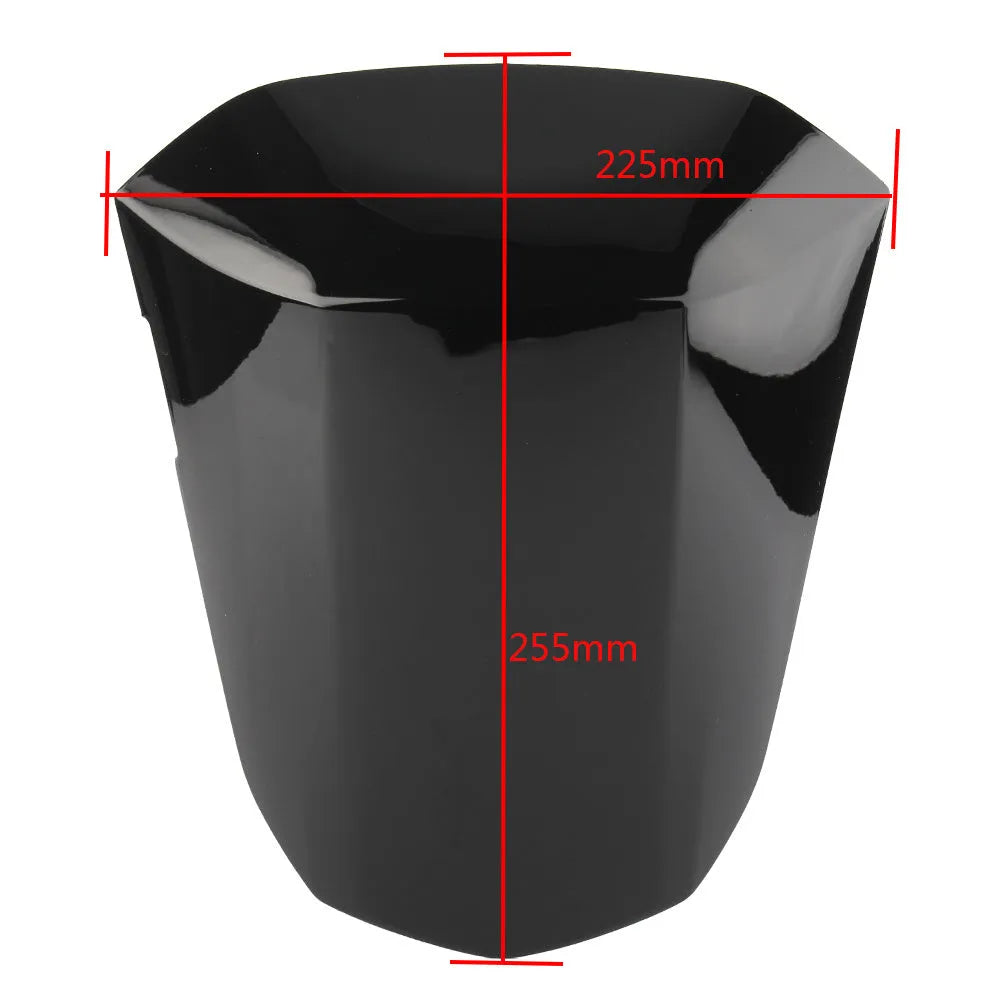 Suzuki GSX-R1000 motorcycle rear cowl seat cover in ABS plastic, shown in selected colour options.