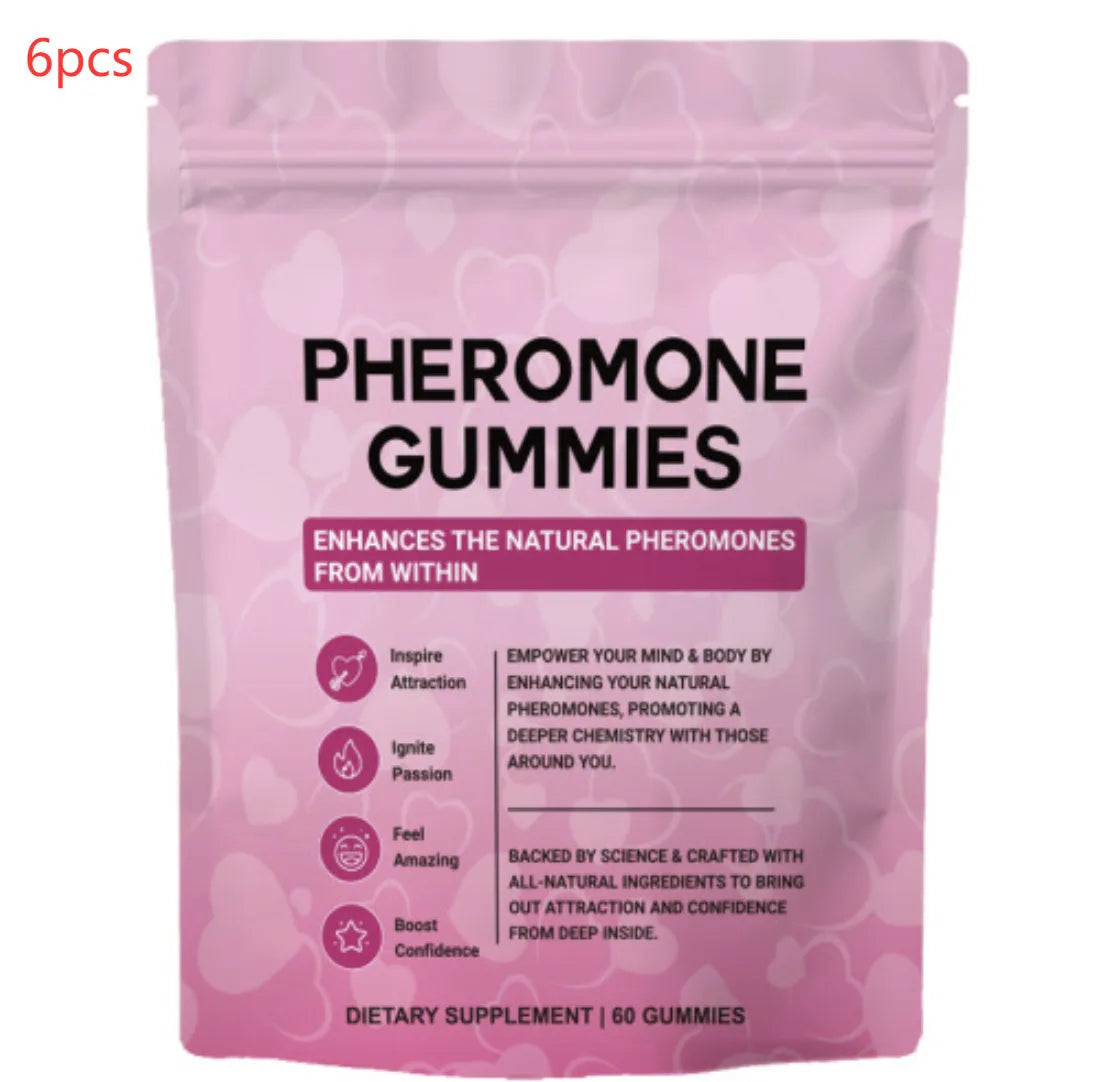Pack of 60 edible pheromone gummies for household pest control