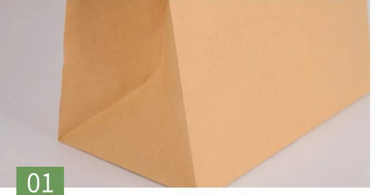 Yellow aluminium foil laminate packaging bags with kraft paper backing for snack food packaging