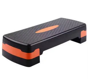 Fit Step aerobics platform in grey, green, or orange colour options