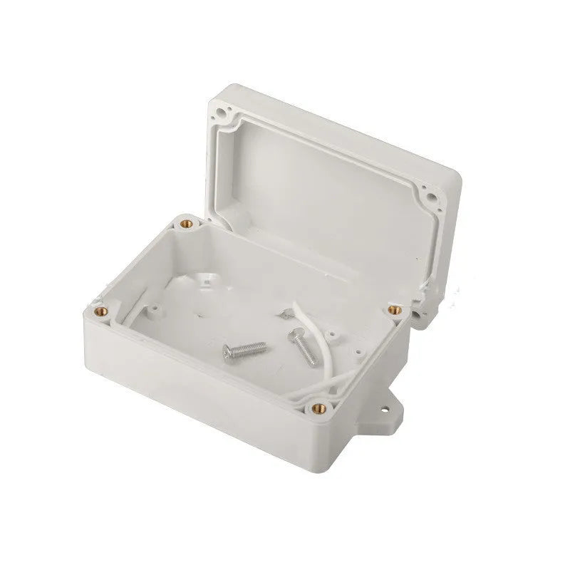 ABS plastic waterproof instrument enclosure for security system power supplies, model F4B-1.