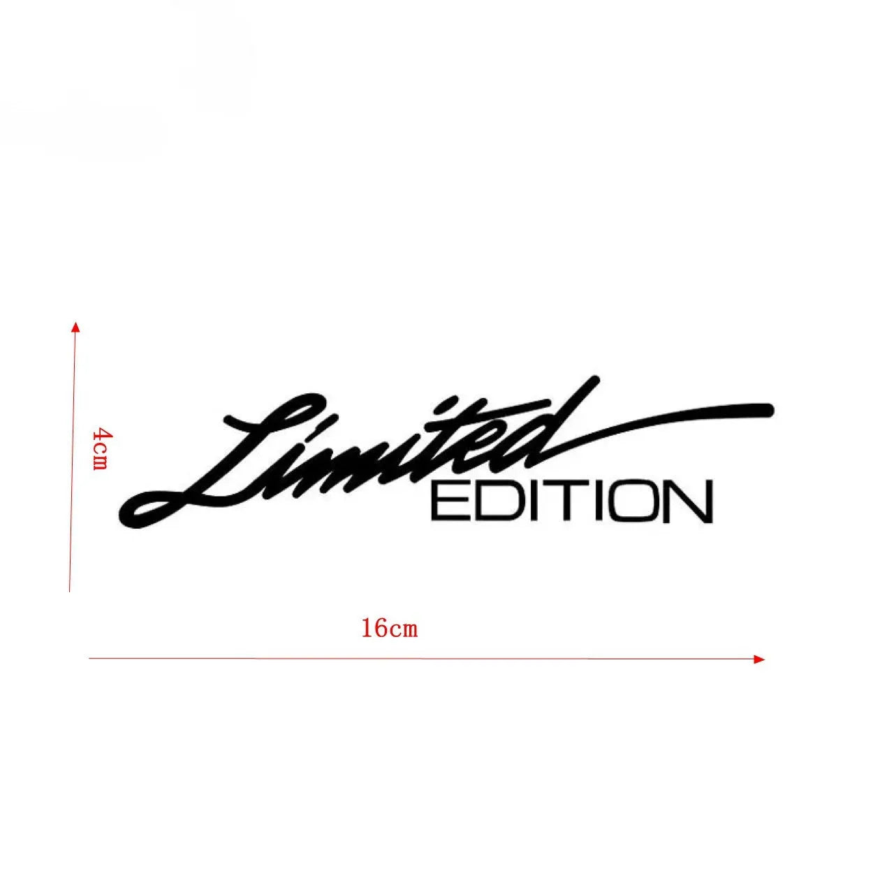Black laser reflective car sticker with text on PET material for vehicle application