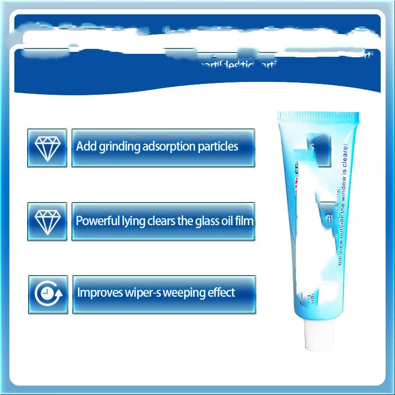 15ml automotive glass anti-fog treatment in English packaging with 33g storage bag