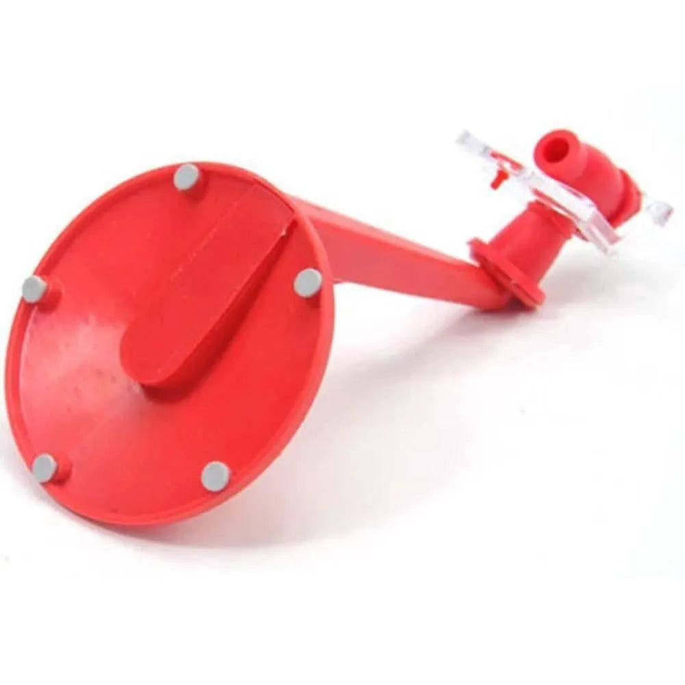 Red Magic Tap soda dispenser attachment for 2-litre bottles measuring 15cm height