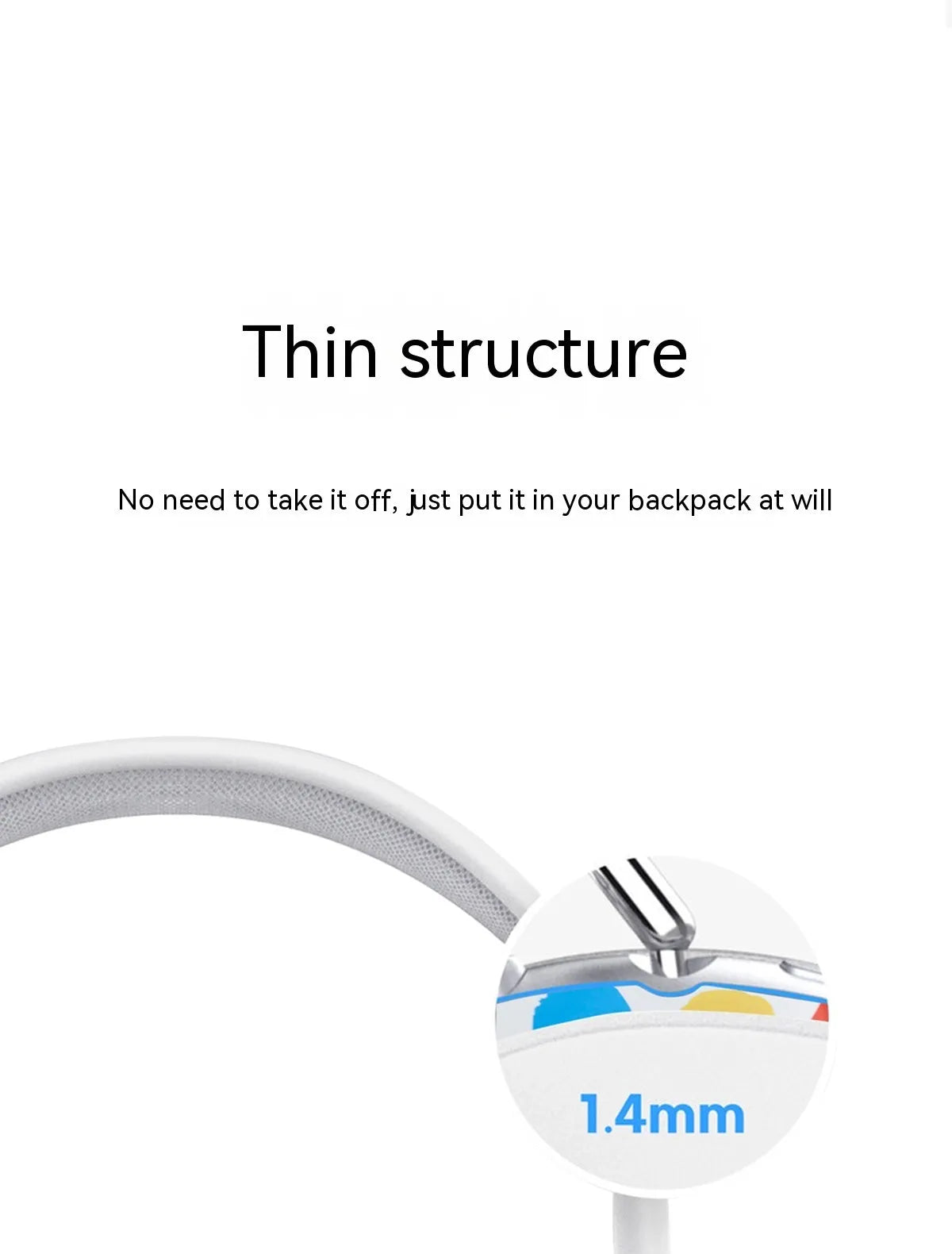 Blue and white wave point pattern hard shell protective case for Apple AirPods Max headphones