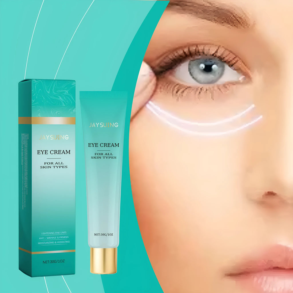 30g jar of retinol anti-aging eye cream with hyaluronic acid for dark circles and fine lines