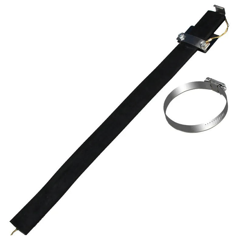 Black car electrostatic grounding chain measuring 370mm in length.