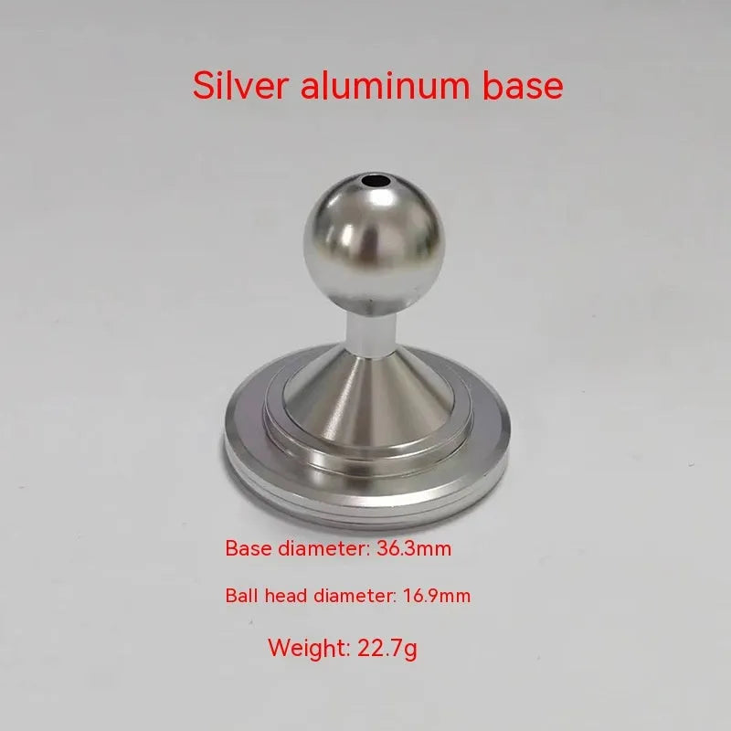 Aluminium alloy instrument panel base plate in black or silver for gauge mounting