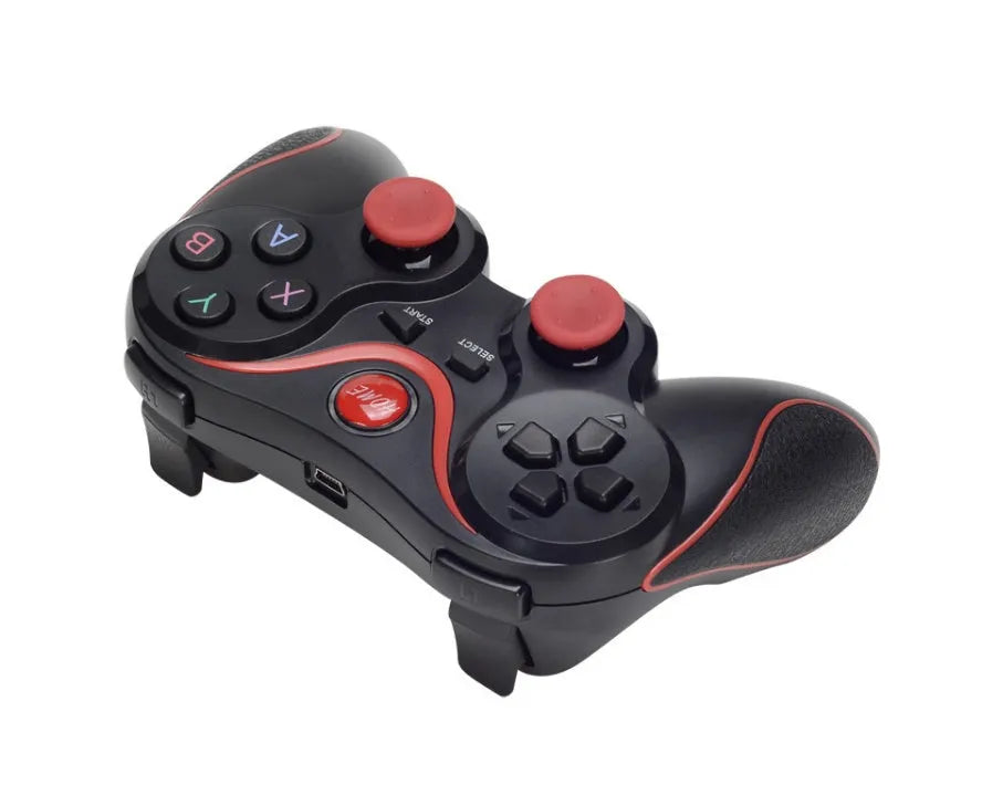 Upgraded X3 Bluetooth wireless game controller for Android phones with USB charging cable
