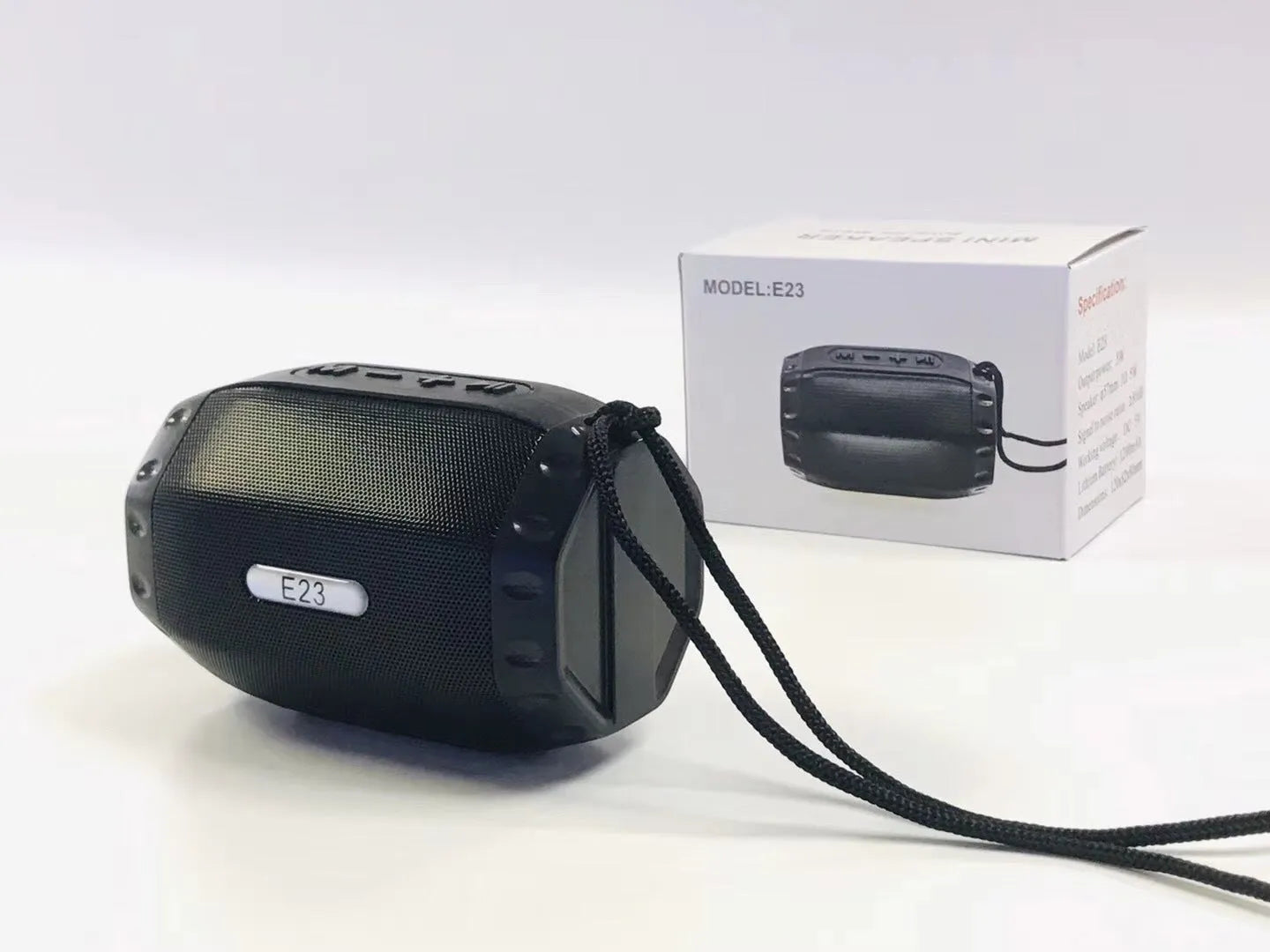Wireless USB card speaker in black, blue, pink, or purple with Bluetooth 5.0 and 5W output