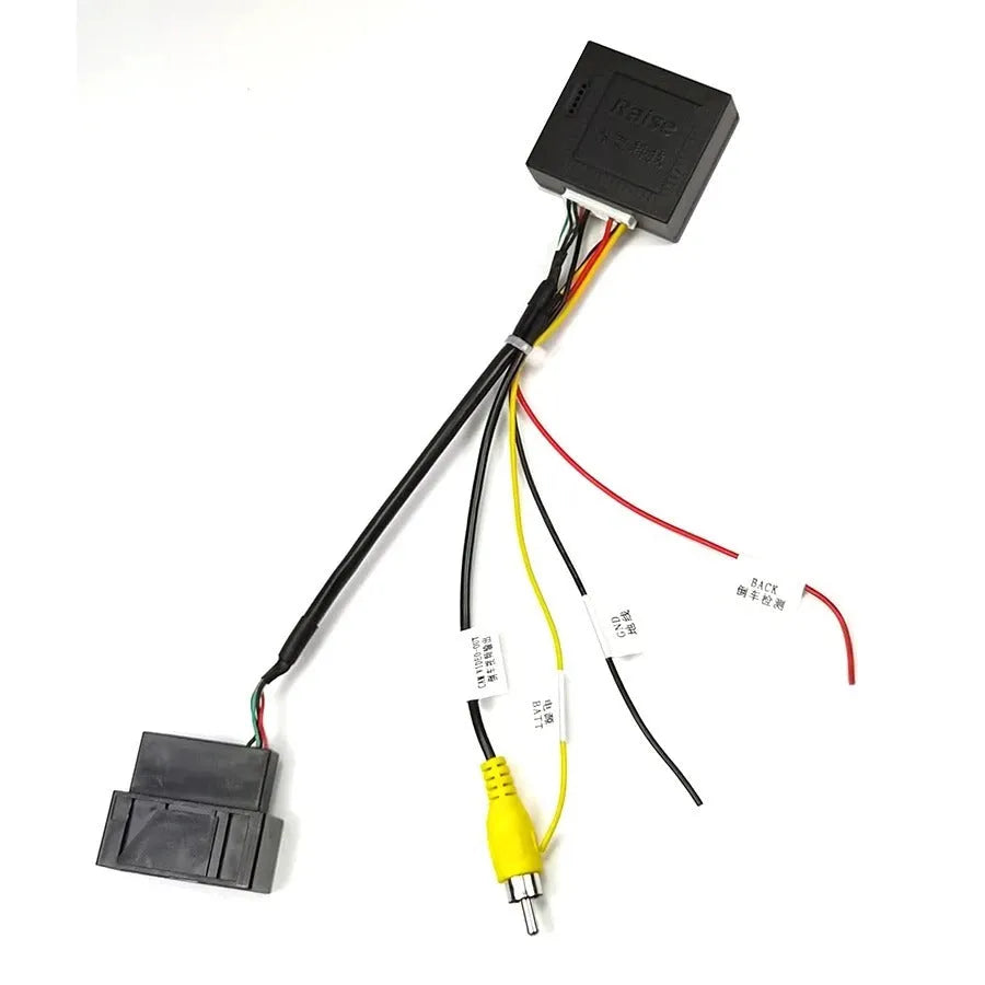 Black pure copper MIB host car camera conversion box for Volkswagen Skoda RGB signal vehicles
