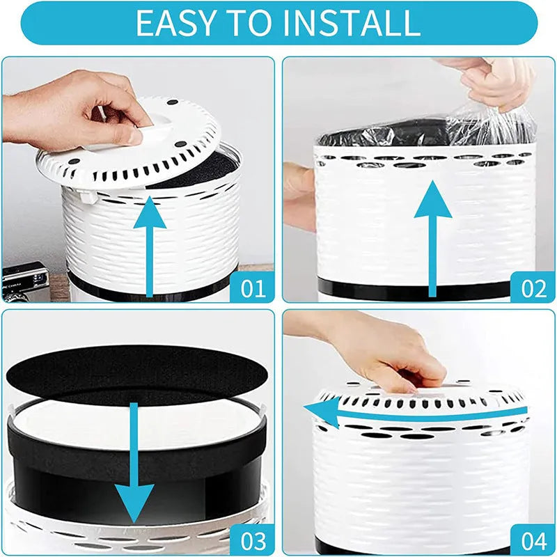 Levoit LV-H132 compatible air purifier filter replacement measuring 19x19x6.3 cm