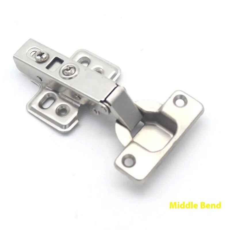 Cold rolled steel hydraulic cabinet hinge with nickel plating and damping cushion