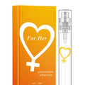 Talent Feromov 5ml trial perfume bottle with ethanol glycerin essence ingredients, available in female and male formats