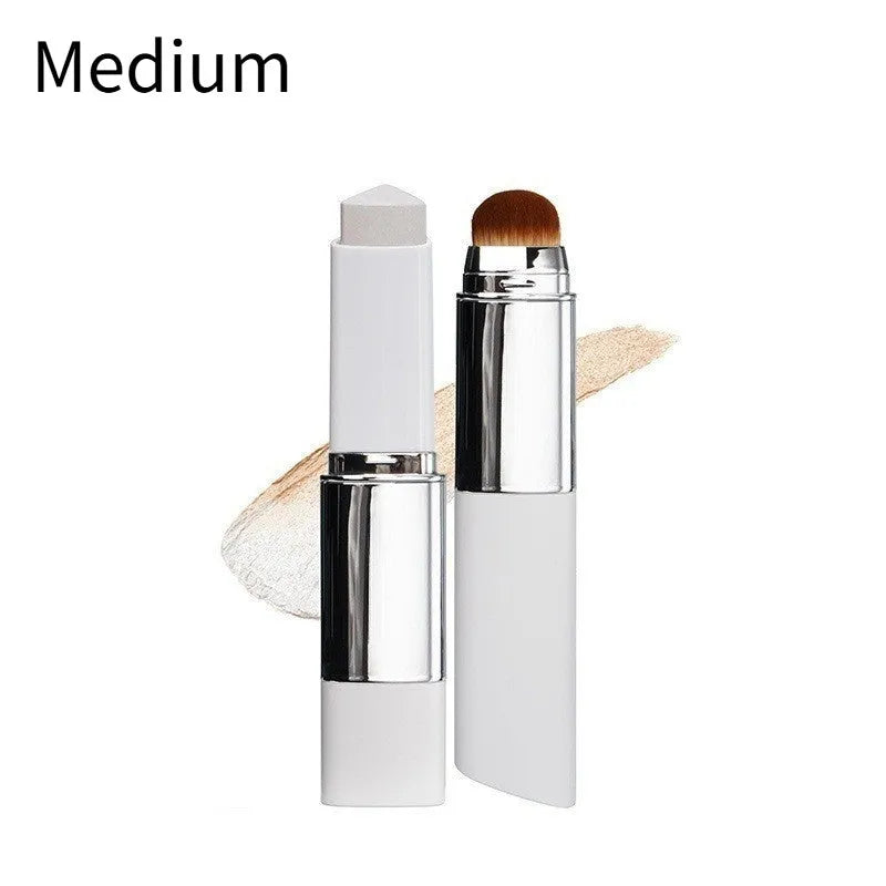 Blanc Cover Cream Stick V Foundation with removable brush in light colour, 13g size