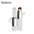 Blanc Cover Cream Stick V Foundation with removable brush in light colour, 13g size
