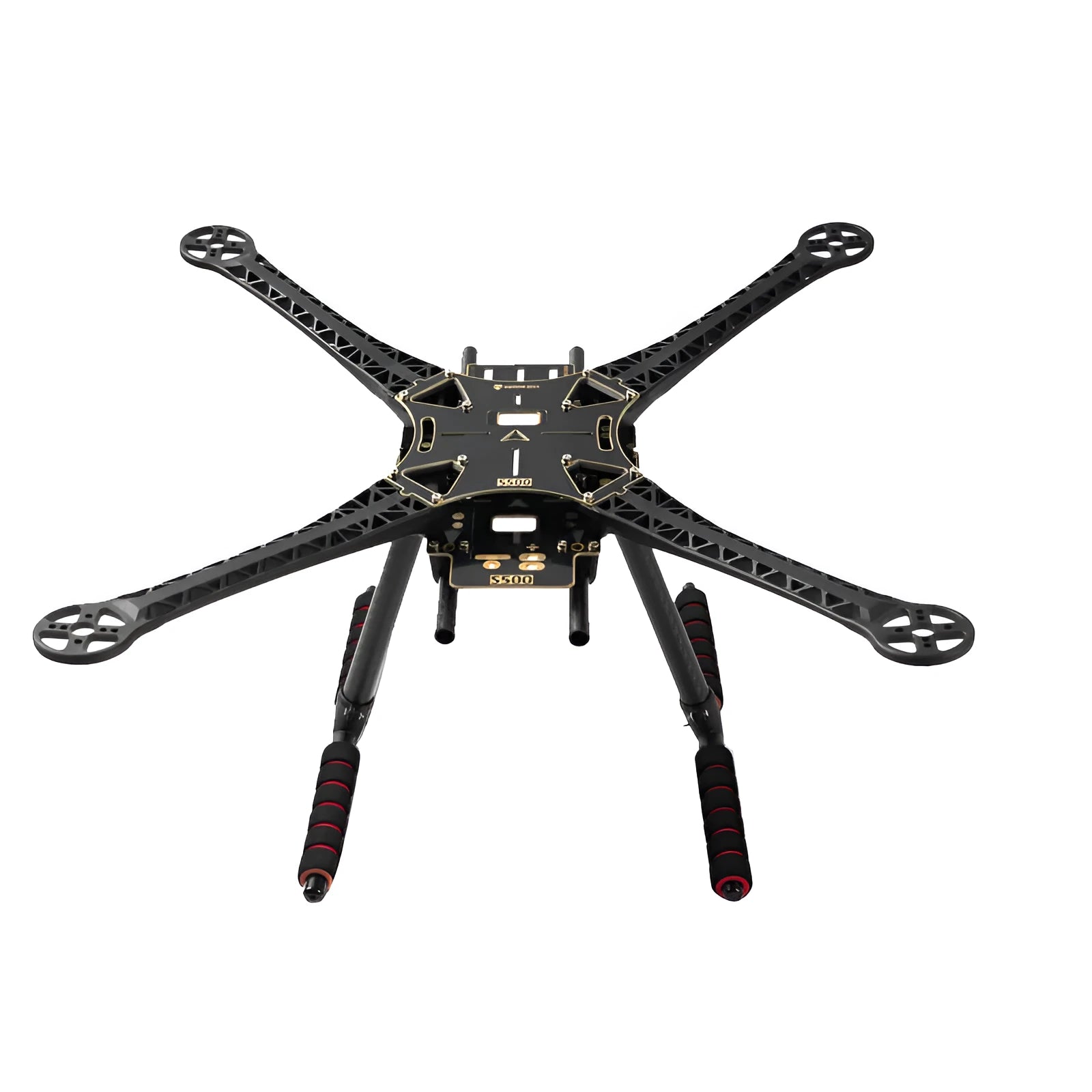 Ultra Hard Robotic Arm Drone Rack Accessory in plastic, T-shaped support, under 30cm, for youth training