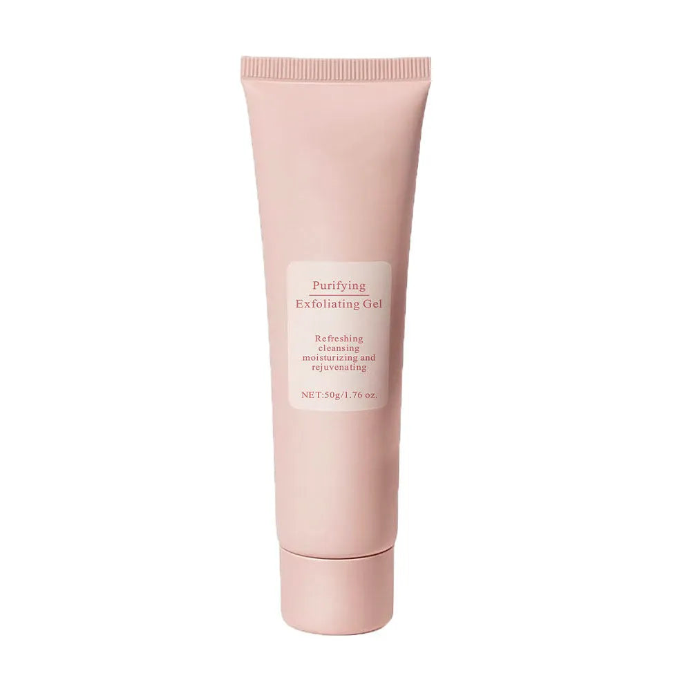 Moisturising facial exfoliating gel scrub in 132g packaging for universal skin types