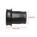 Black PVC car cigarette lighter dust plug measuring 33cm long