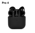Sports Pro4 Wireless Bluetooth in-ear headset in black or white colour.