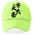Men's classic six-panel polyester baseball cap shown in various colours with an adjustable back strap.