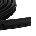 Black rubber sliding door seal for Toyota Hiace high roof measuring 5 metres in length