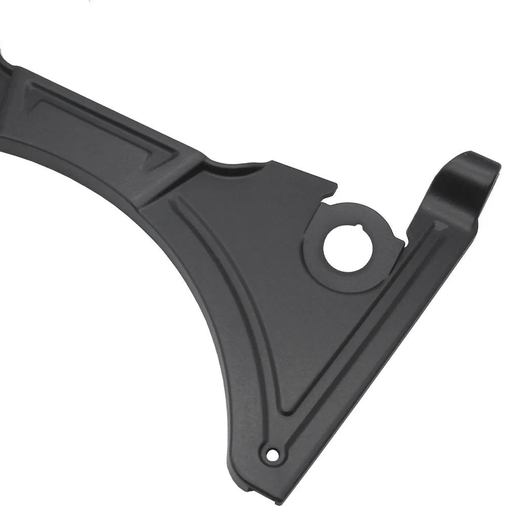Black motorcycle cockpit fairing accessory for BMW R1250GS and R1200GS models.
