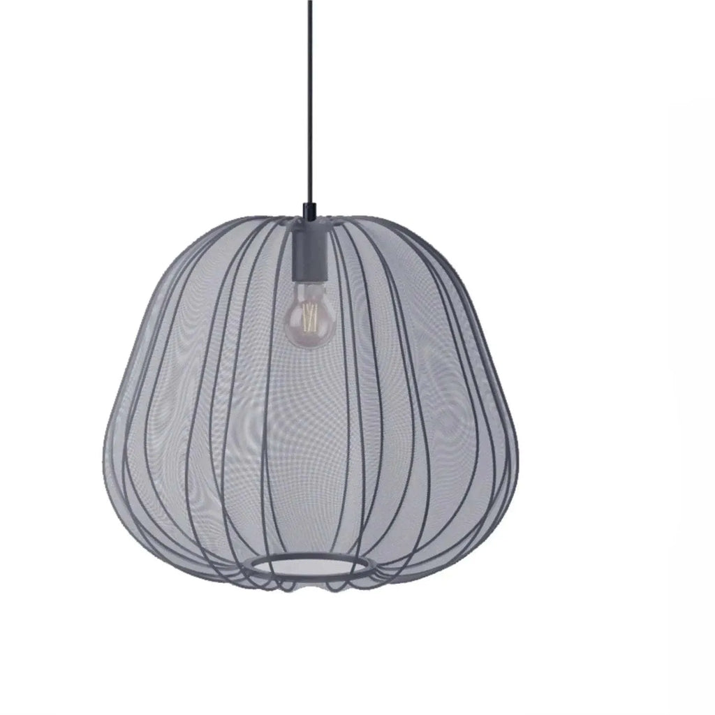 Japanese style branch ceiling lamp in white finish with multiple arms and LED bulbs.