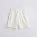 Men's casual cotton blend summer shorts in loose fit style with micro elasticity