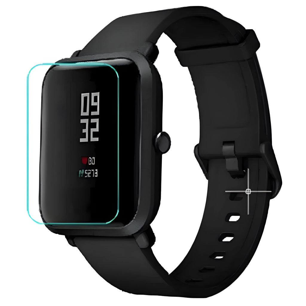 Amazfit Bip smartwatch HD hydrogel screen protector with anti-scratch TPU film