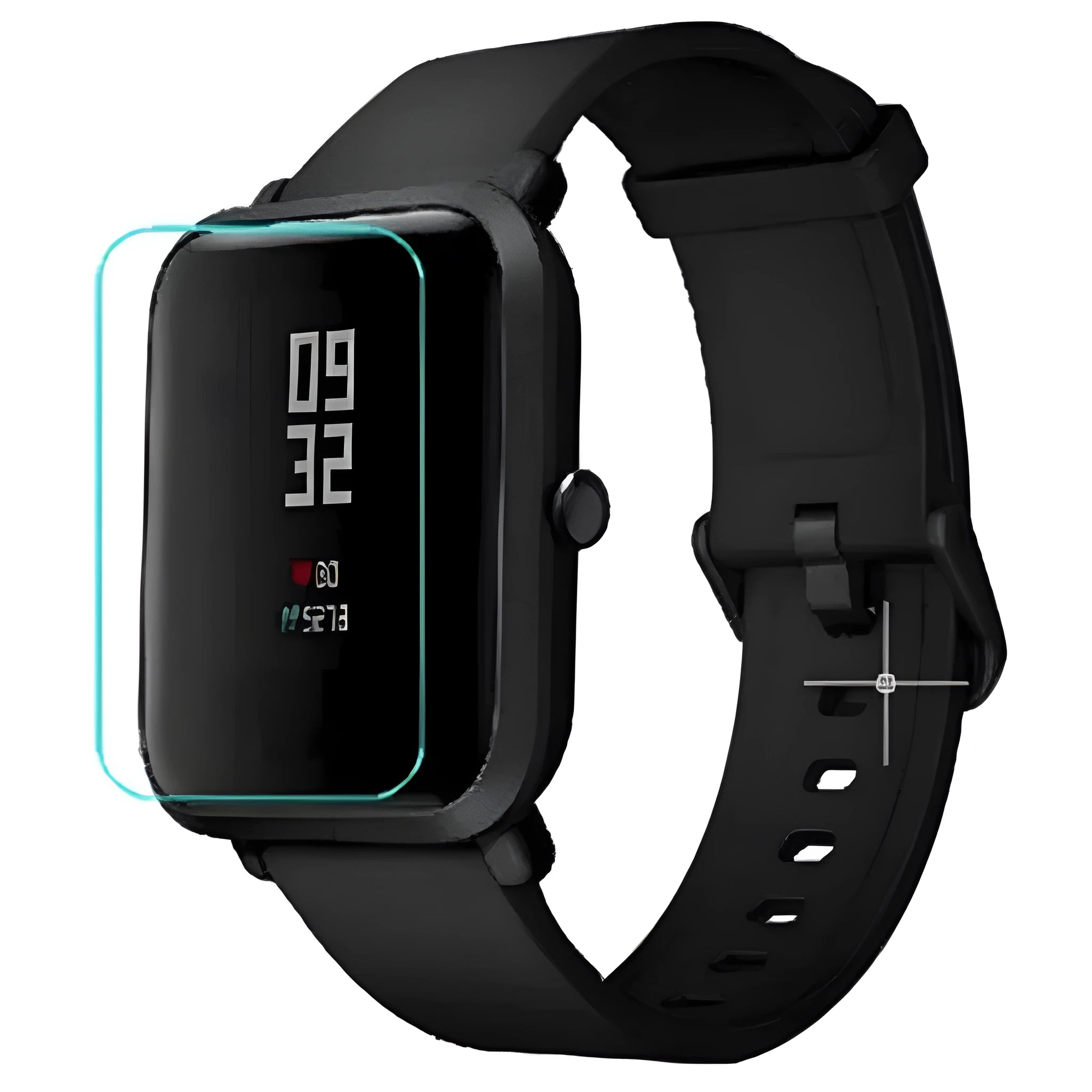 Amazfit Bip smartwatch HD hydrogel screen protector with anti-scratch TPU film