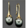 Gold electroplated retro fashion women's earrings with personalised creative design