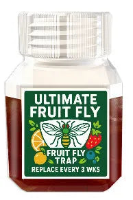 Bottle of SK003 fruit fly bait liquid attractant for trap systems