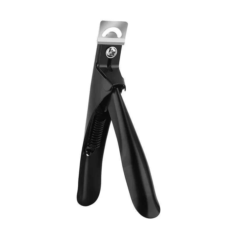 Stainless steel French U-shaped nail art scissors in three colour options