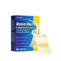 Box of Lung Care Soothing Patches showing 14 pieces with botanical extract formulation