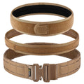 VOTAGOO 2-inch wide tactical waist belt in CP camouflage with a quick-release alloy buckle.