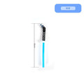 A portable plastic drinking straw with a suction tube for outdoor mountain climbing and biking.