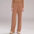 Women's thick cashmere leggings in five colours showing free size fit and high elasticity