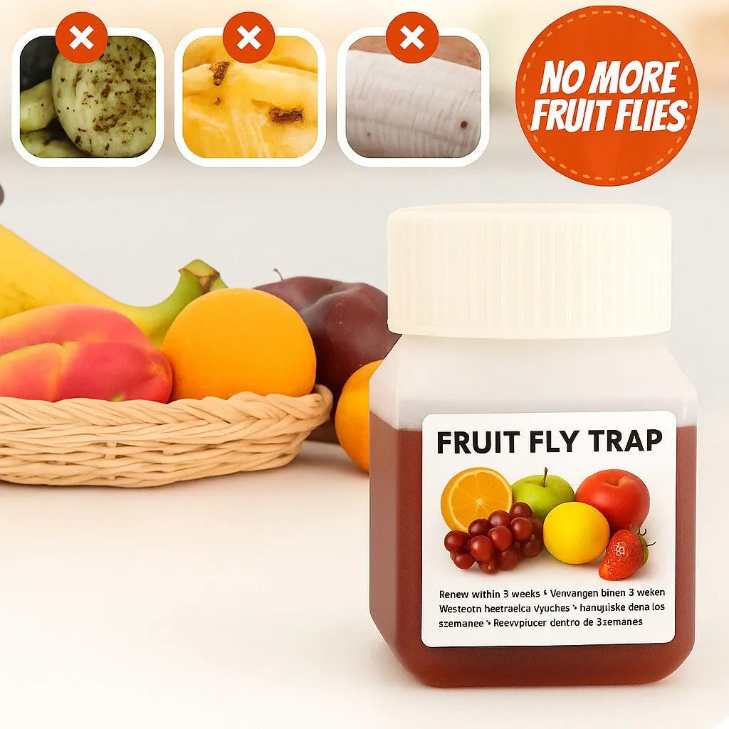 Bottle of SK003 fruit fly bait liquid attractant for trap systems