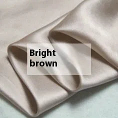 Double-sided silk duvet cover showing Lotus Pink, pea green, bright brown, mysterious purple, white, and silver blue colour options