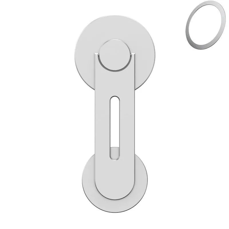 Magnetic suction car phone holder for Tesla vehicles with aluminium alloy construction and hidden installation design