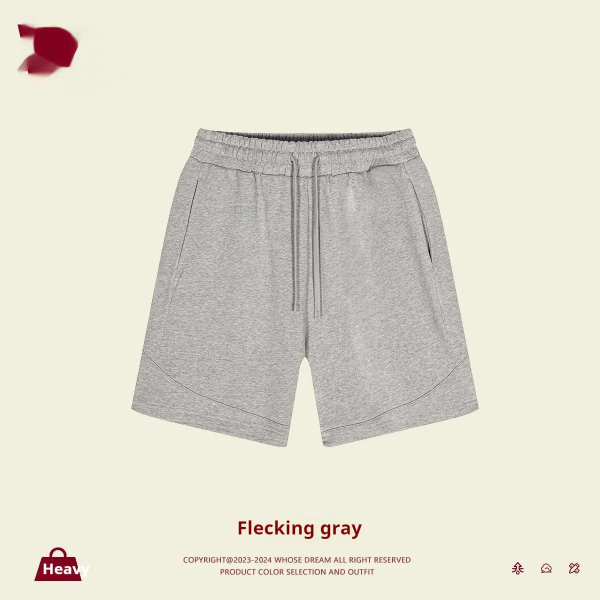 Children's loose-fit cotton shorts in solid colours for casual and sports wear