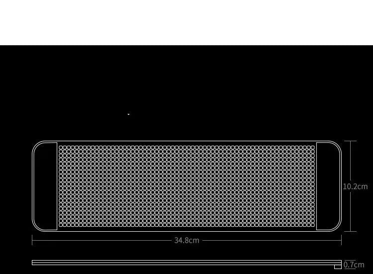 Full-colour LED matrix display module with remote control, showing a sample graphic on its 20x64 pixel screen