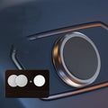 Obsidian black magnetic adsorption mobile phone holder with alloy construction