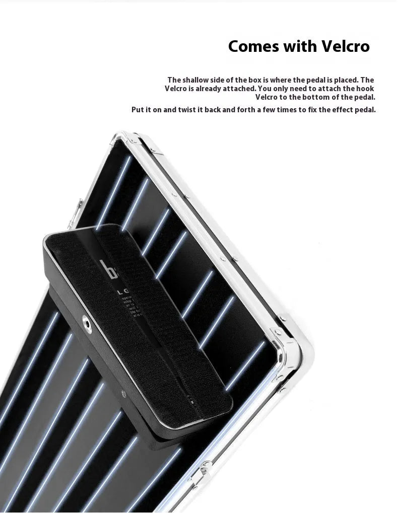 Aviation Box Guitar Single Piece Comprehensive Effect Device in T-EC8 trumpet style flight case