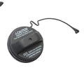 Black Toyota snap-type fuel tank cap replacement part