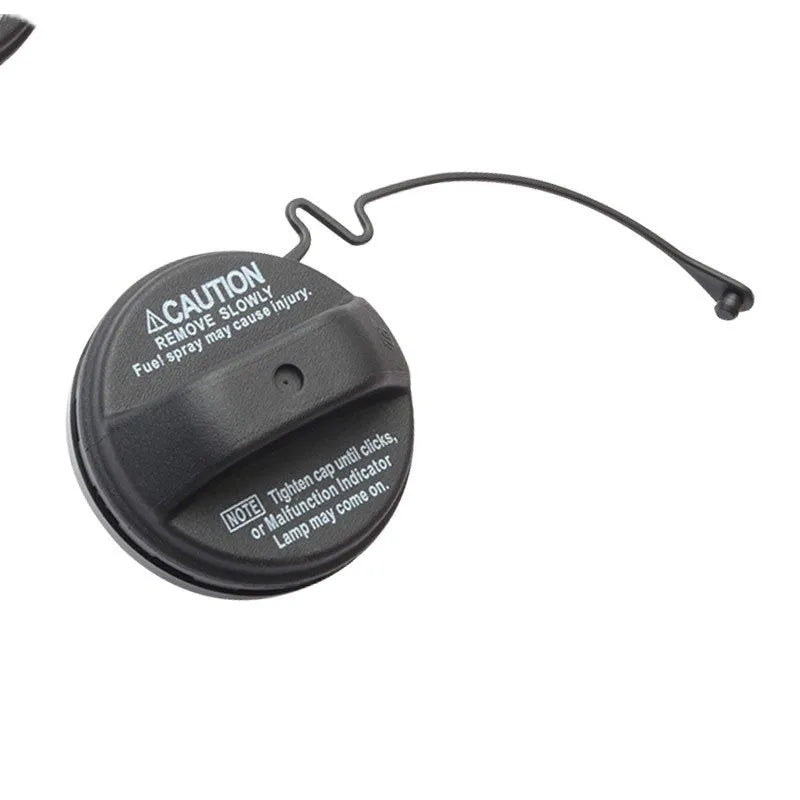 Black Toyota snap-type fuel tank cap replacement part