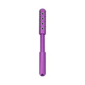 Purple germanium particle facial massage roller approximately 193mm long